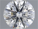 Natural Diamond 0.50 Carats, Round with Excellent Cut, H Color, SI1 Clarity and Certified by IGI