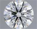 Natural Diamond 0.50 Carats, Round with Excellent Cut, I Color, VS2 Clarity and Certified by IGI