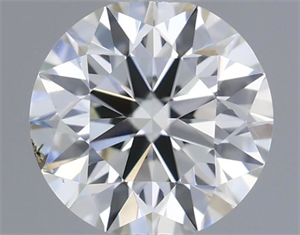 Picture of Natural Diamond 0.50 Carats, Round with Excellent Cut, I Color, VS2 Clarity and Certified by IGI