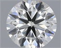 Natural Diamond 0.50 Carats, Round with Very Good Cut, I Color, SI1 Clarity and Certified by IGI