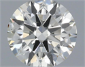 Natural Diamond 0.50 Carats, Round with Excellent Cut, K Color, SI1 Clarity and Certified by IGI