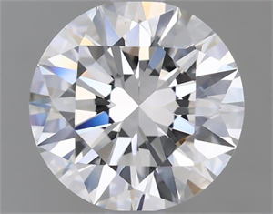 Picture of Natural Diamond 1.52 Carats, Round with Excellent Cut, F Color, VVS2 Clarity and Certified by GIA