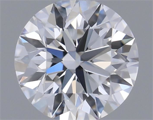 Picture of Natural Diamond 0.40 Carats, Round with Excellent Cut, D Color, VVS2 Clarity and Certified by IGI