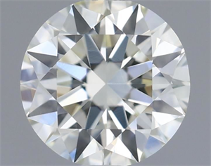 Picture of Natural Diamond 0.45 Carats, Round with Excellent Cut, K Color, SI1 Clarity and Certified by IGI