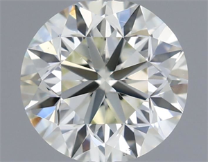 Picture of Natural Diamond 0.45 Carats, Round with Very Good Cut, K Color, VS1 Clarity and Certified by IGI