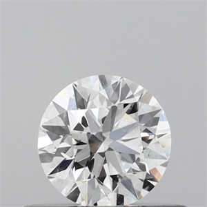 Picture of Natural Diamond 0.40 Carats, Round with Excellent Cut, D Color, VS2 Clarity and Certified by GIA