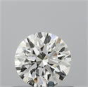 Natural Diamond 0.40 Carats, Round with Excellent Cut, J Color, VS2 Clarity and Certified by GIA