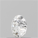 Natural Diamond 0.40 Carats, Round with Excellent Cut, H Color, VS1 Clarity and Certified by GIA