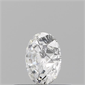 Natural Diamond 0.40 Carats, Round with Excellent Cut, E Color, VVS1 Clarity and Certified by GIA