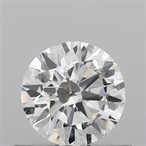 Picture of Natural Diamond 0.50 Carats, Round with Very Good Cut, G Color, SI2 Clarity and Certified by GIA