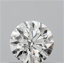 Natural Diamond 0.40 Carats, Round with Excellent Cut, H Color, VVS2 Clarity and Certified by IGI