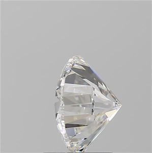 Picture of Natural Diamond 2.01 Carats, Round with Excellent Cut, E Color, IF Clarity and Certified by GIA