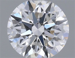 Picture of Natural Diamond 0.40 Carats, Round with Very Good Cut, E Color, VS1 Clarity and Certified by GIA