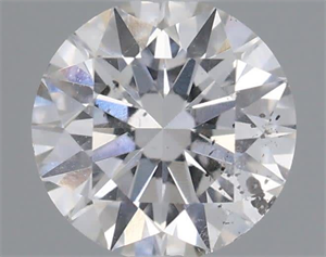 Picture of Natural Diamond 0.40 Carats, Round with Excellent Cut, H Color, SI2 Clarity and Certified by GIA