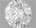 Natural Diamond 2.11 Carats, Round with Excellent Cut, D Color, VVS2 Clarity and Certified by GIA