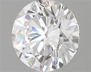 Picture of Natural Diamond 2.11 Carats, Round with Excellent Cut, D Color, VVS2 Clarity and Certified by GIA