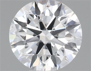 Picture of Natural Diamond 0.40 Carats, Round with Excellent Cut, F Color, SI2 Clarity and Certified by GIA