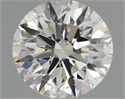 Natural Diamond 0.41 Carats, Round with Excellent Cut, I Color, SI1 Clarity and Certified by GIA