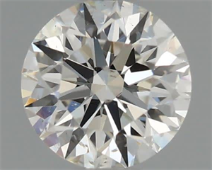 Picture of Natural Diamond 0.41 Carats, Round with Excellent Cut, I Color, SI1 Clarity and Certified by GIA