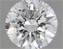 Natural Diamond 0.40 Carats, Round with Very Good Cut, E Color, VVS1 Clarity and Certified by GIA