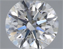 Natural Diamond 0.40 Carats, Round with Excellent Cut, H Color, VS1 Clarity and Certified by GIA