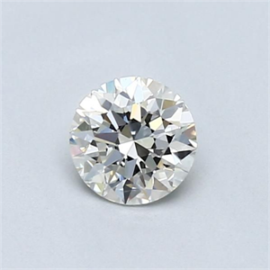 Picture of Natural Diamond 0.50 Carats, Round with Excellent Cut, I Color, VS1 Clarity and Certified by GIA