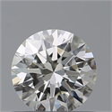 Natural Diamond 0.53 Carats, Round with Excellent Cut, K Color, VS1 Clarity and Certified by GIA