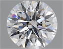 Natural Diamond 0.42 Carats, Round with Excellent Cut, E Color, VS2 Clarity and Certified by GIA