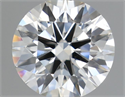 Natural Diamond 0.62 Carats, Round with Excellent Cut, I Color, VS2 Clarity and Certified by IGI