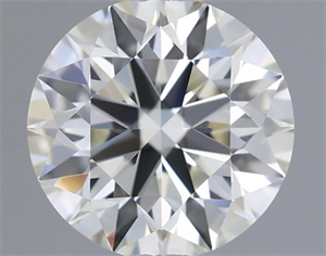 Picture of Natural Diamond 0.50 Carats, Round with Excellent Cut, I Color, VVS2 Clarity and Certified by IGI