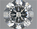 Natural Diamond 0.50 Carats, Round with Excellent Cut, J Color, SI2 Clarity and Certified by IGI