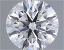 Natural Diamond 0.42 Carats, Round with Excellent Cut, G Color, VS2 Clarity and Certified by IGI