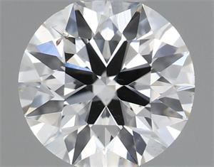 Picture of Natural Diamond 0.50 Carats, Round with Excellent Cut, G Color, SI1 Clarity and Certified by IGI