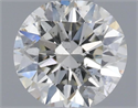 Natural Diamond 0.51 Carats, Round with Very Good Cut, I Color, SI1 Clarity and Certified by IGI