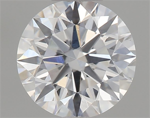 Picture of Natural Diamond 0.42 Carats, Round with Excellent Cut, E Color, SI1 Clarity and Certified by GIA