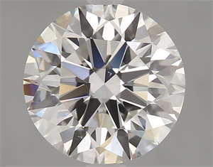 Picture of Natural Diamond 2.01 Carats, Round with Excellent Cut, I Color, VS2 Clarity and Certified by GIA