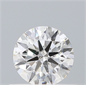 Natural Diamond 0.40 Carats, Round with Excellent Cut, D Color, SI2 Clarity and Certified by GIA