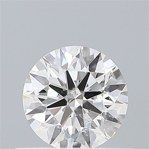 Picture of Natural Diamond 0.40 Carats, Round with Excellent Cut, D Color, SI2 Clarity and Certified by GIA