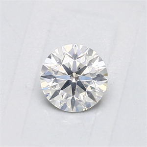 Picture of Natural Diamond 0.50 Carats, Round with Good Cut, F Color, I1 Clarity and Certified by GIA