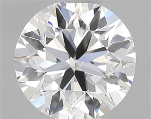 Picture of Natural Diamond 0.40 Carats, Round with Very Good Cut, E Color, VVS1 Clarity and Certified by GIA