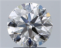 Natural Diamond 1.94 Carats, Round with Excellent Cut, F Color, VVS1 Clarity and Certified by GIA