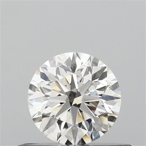 Picture of Natural Diamond 0.40 Carats, Round with Excellent Cut, H Color, VS2 Clarity and Certified by GIA