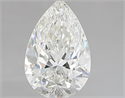 Natural Diamond 2.02 Carats, Pear with  Cut, H Color, VS2 Clarity and Certified by IGI