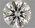 Natural Diamond 0.40 Carats, Round with Excellent Cut, I Color, SI2 Clarity and Certified by IGI