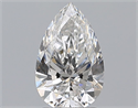 Natural Diamond 1.71 Carats, Pear with  Cut, F Color, SI1 Clarity and Certified by GIA