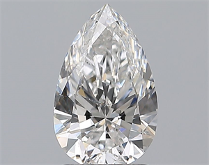 Picture of Natural Diamond 1.71 Carats, Pear with  Cut, F Color, SI1 Clarity and Certified by GIA