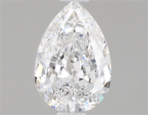 Picture of Natural Diamond 0.70 Carats, Pear with  Cut, D Color, VVS2 Clarity and Certified by GIA