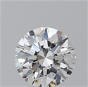 Natural Diamond 2.01 Carats, Round with Excellent Cut, E Color, VS2 Clarity and Certified by GIA