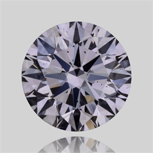 Picture of Natural Diamond 0.40 Carats, Round with Excellent Cut, F Color, SI2 Clarity and Certified by GIA