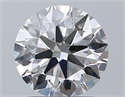 Natural Diamond 1.53 Carats, Round with Excellent Cut, E Color, VVS2 Clarity and Certified by GIA